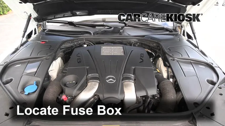 2014 Mercedes-Benz S550 4.6L V8 Turbo Fusible (moteur)